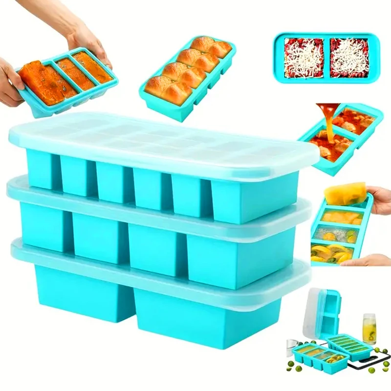 Meal Prep Or Prep Meal - Stampo per congelatore in silicone da