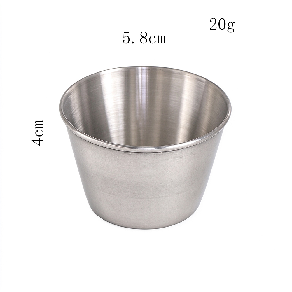 Tazze multiuso in acciaio inos - Sauce Dipping Cup recensione e prezzo