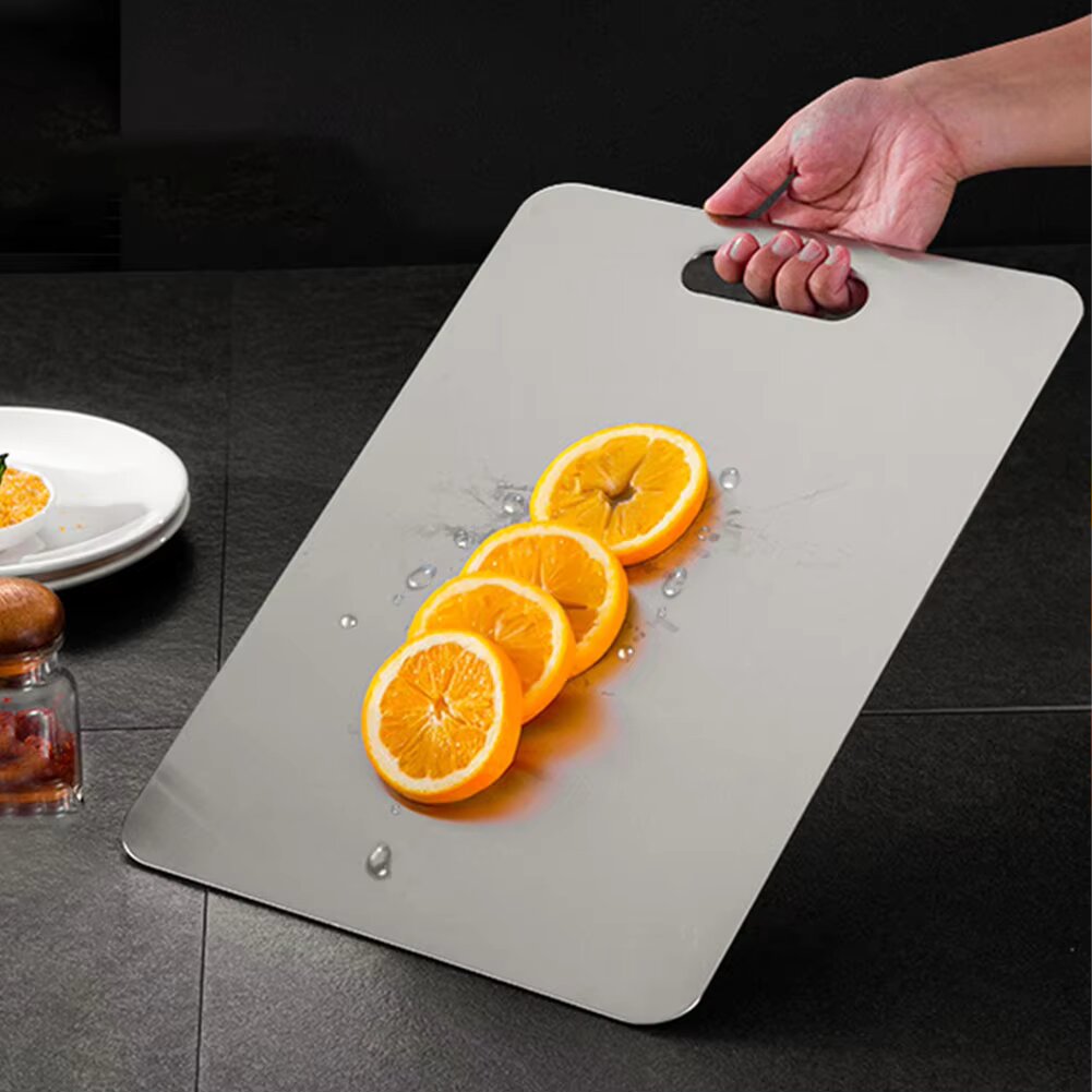 Tagliere in acciaio inossidabi - Meal Prep Template recensione e prezzo