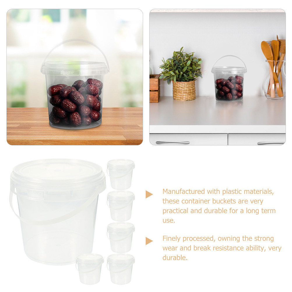Set da 6 secchi in plastica tr - Meal Prep With Rice recensione e prezzo